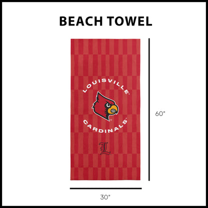 Louisville Cardinals Beach Towel Dimensions