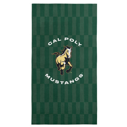 Cal Poly Mustangs Beach Towel