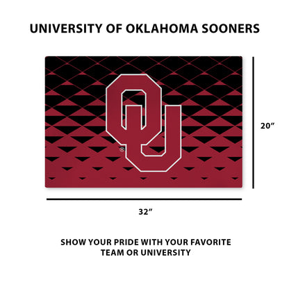 Oklahoma Sooners Washable Rug Dimensions