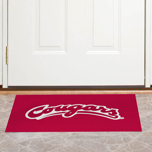 Washington State Cougars Washable Rug
