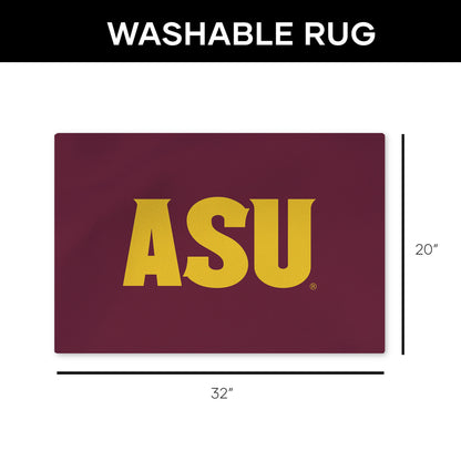 Arizona State Sun Devils Washable Rug Dimensions