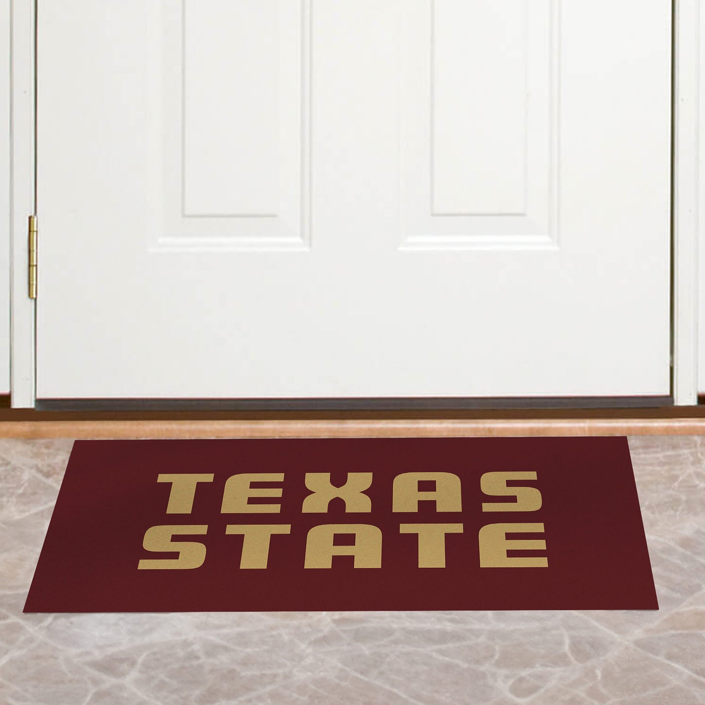 Texas State Bobcats Washable Rug