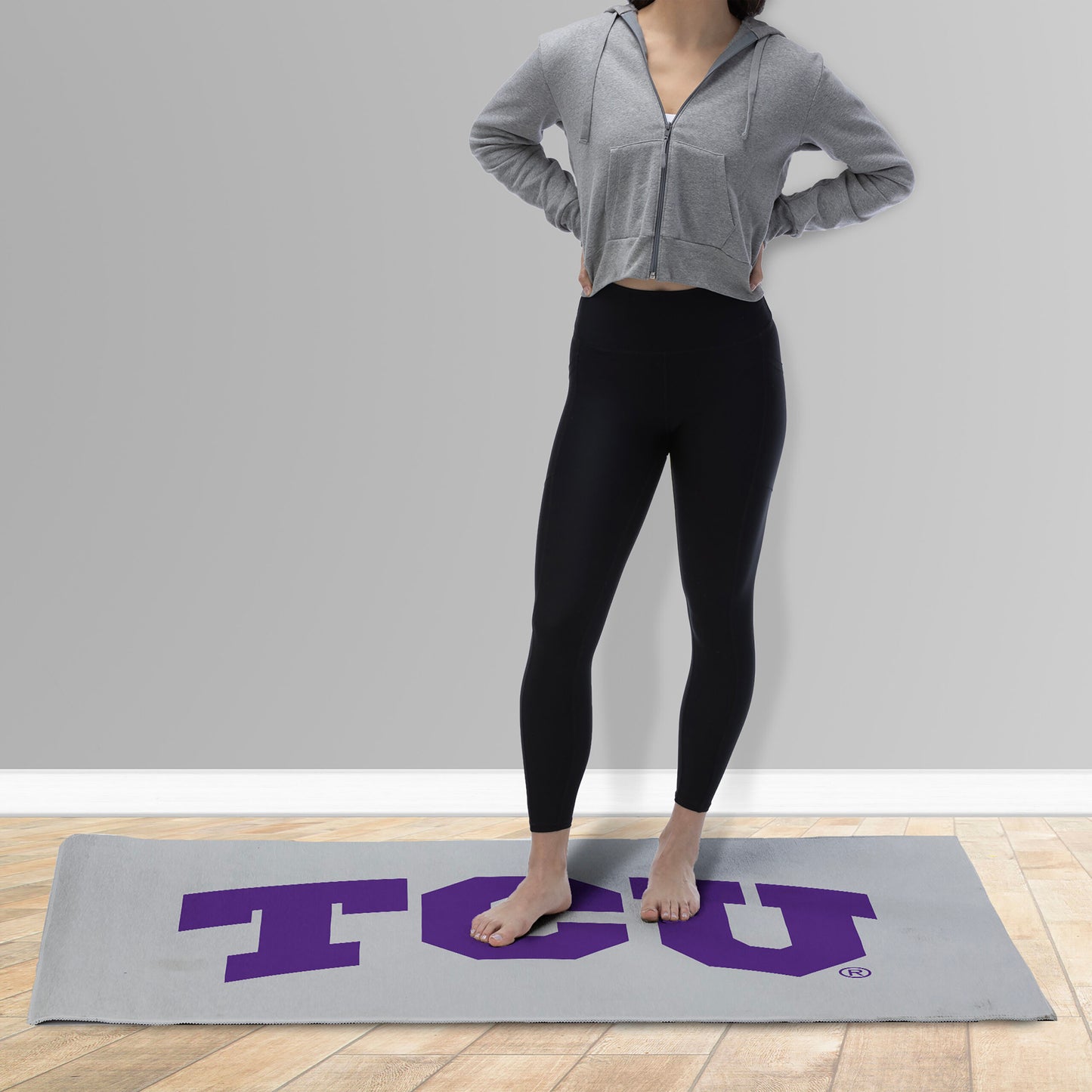 TCU Horned Frogs large floor mat