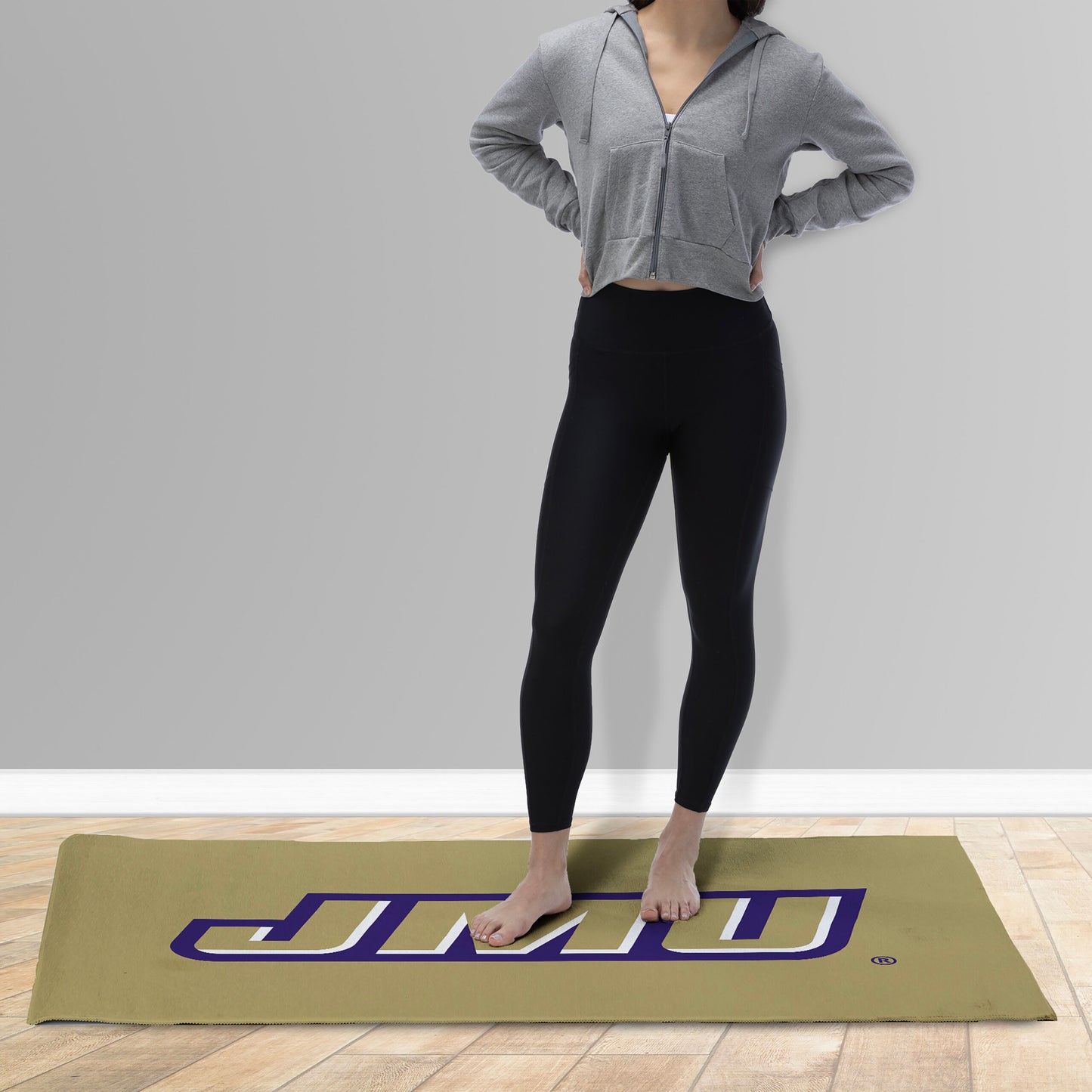 James Madison Dukes large floor mat