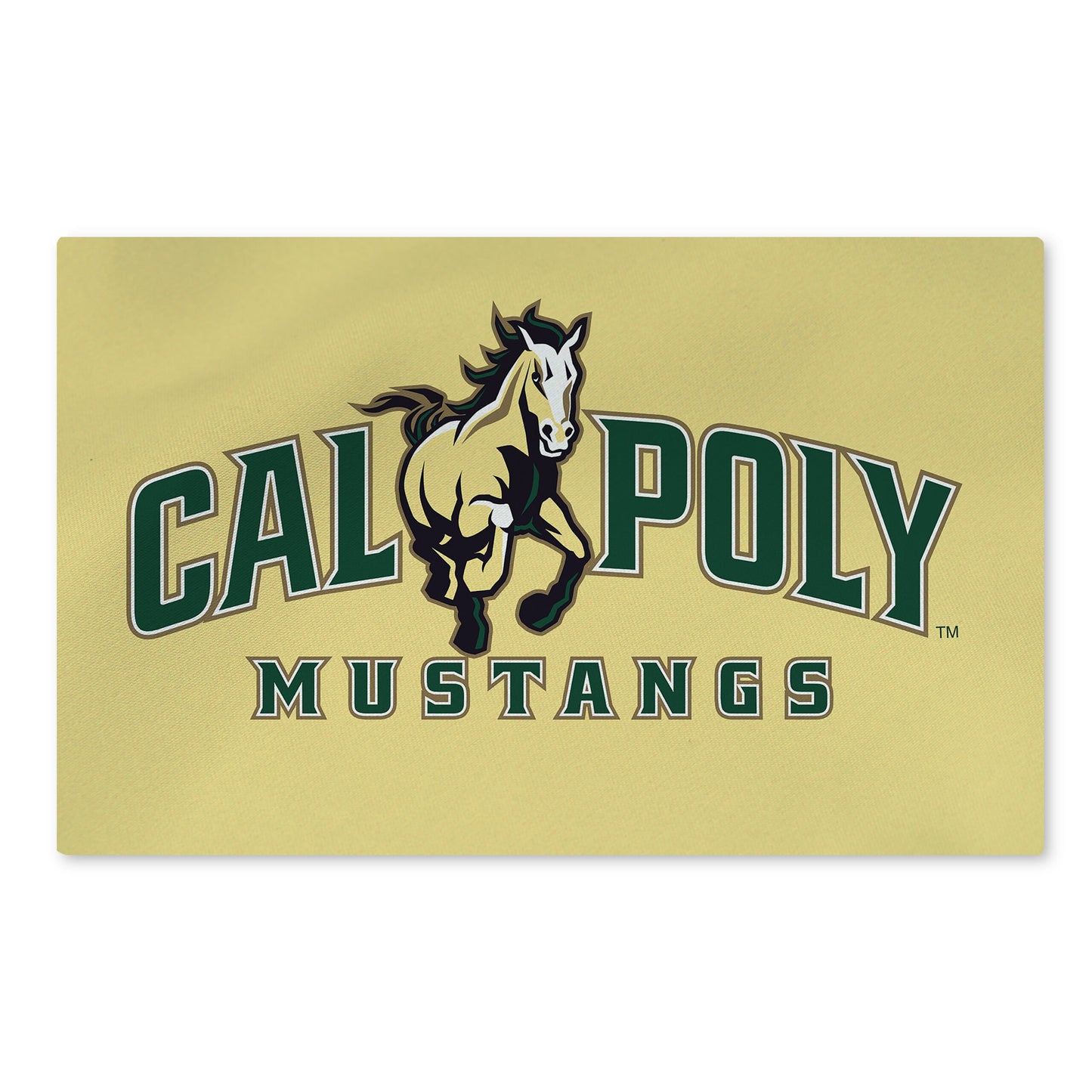 Cal Poly Mustangs Large Washable Rug