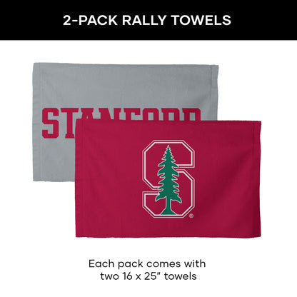 Stanford Cardinal Fan Towel set dimensions
