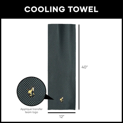 Cal Poly Mustangs Cooling Workout Towel Dimensions
