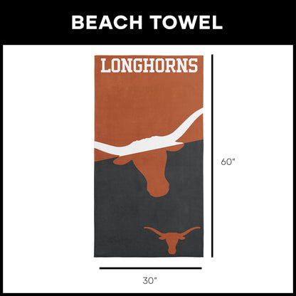 Texas Longhorns Beach Towel Dimensions