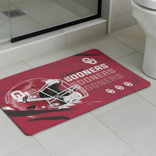 Oklahoma Sooners bath mat