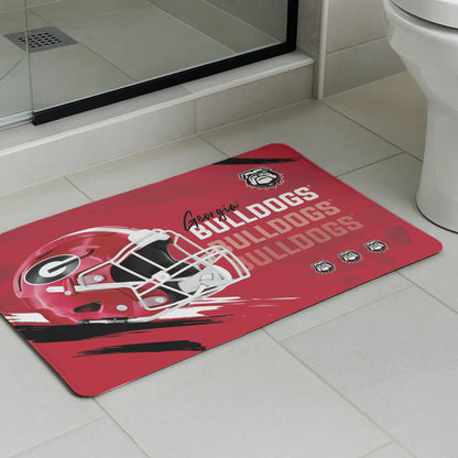 Georgia Bulldogs bath mat