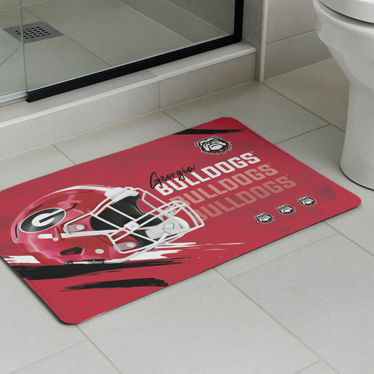 Georgia Bulldogs bath mat