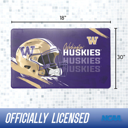 Washington Huskies bath rug dimensions
