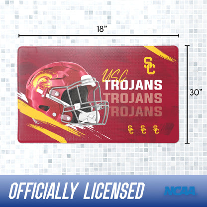 USC Trojans bath rug dimensions