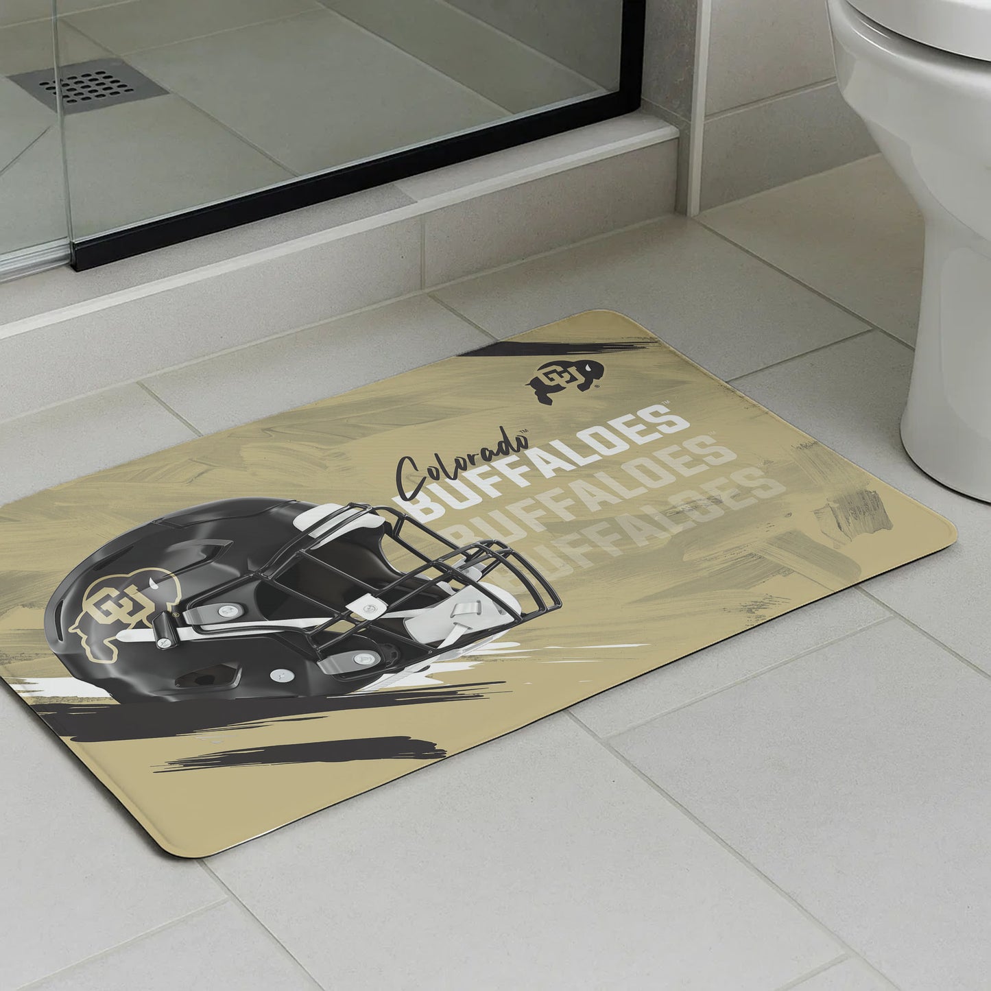 Colorado Buffaloes bath mat