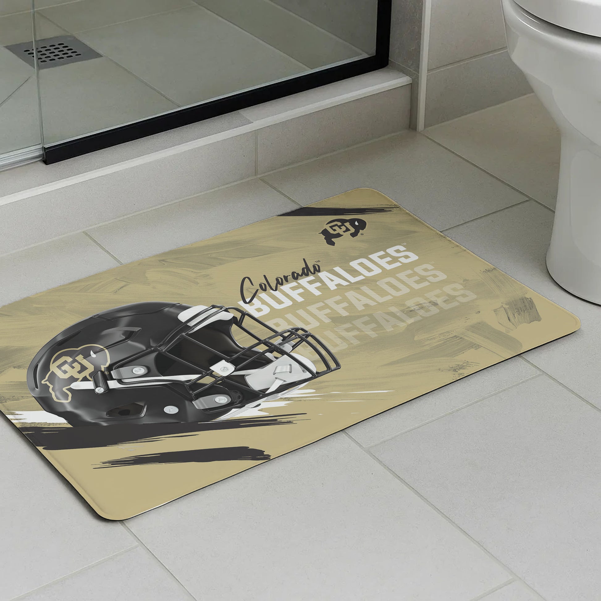 Colorado Buffaloes bath mat
