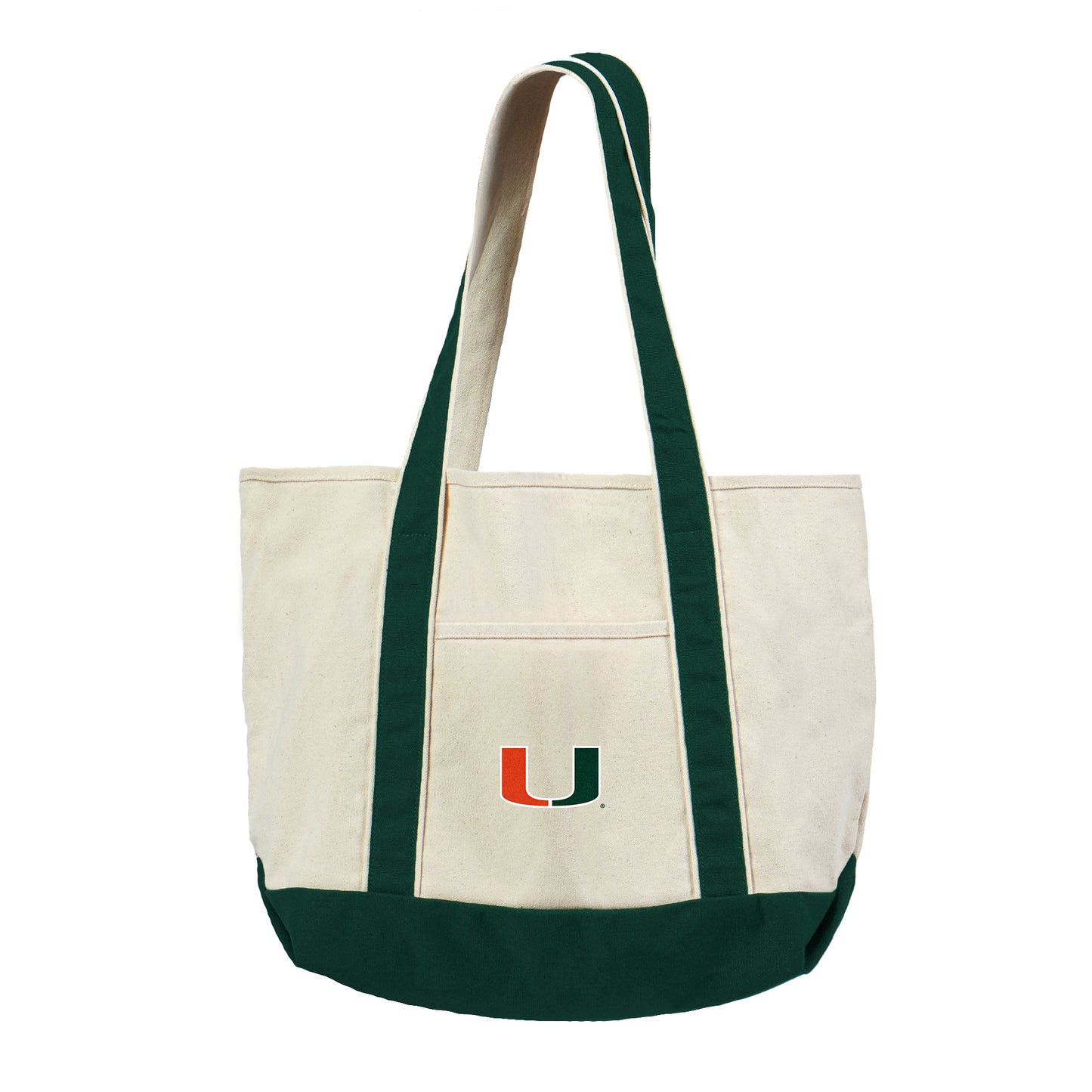 Miami Hurricanes Canvas Tote