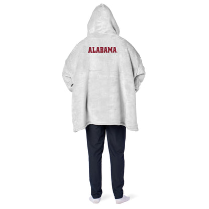 Alabama Crimson Tide fleece hoody back