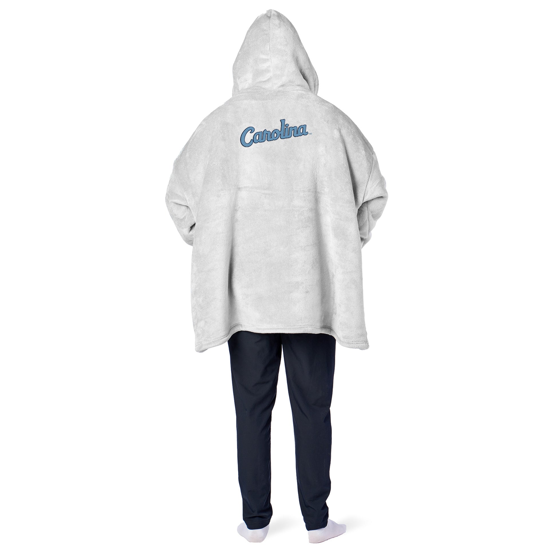 North Carolina Tar Heels fleece hoody back