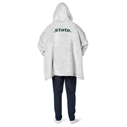 Michigan State Spartans fleece hoody back