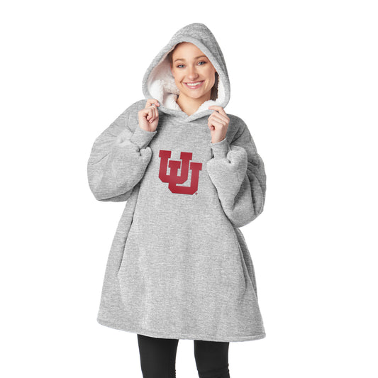 Utah Utes Sherpa Fleece hoody back