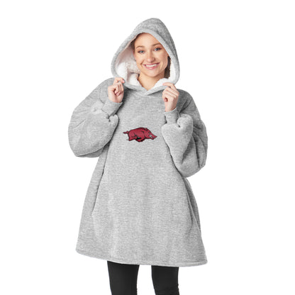 Arkansas Razorbacks Sherpa Fleece hoody back