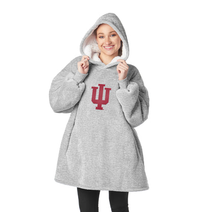 Indiana Hoosiers Sherpa Fleece hoody back