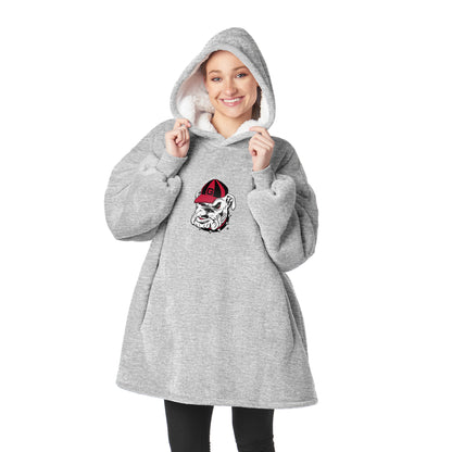 Georgia Bulldogs Sherpa Fleece hoody back