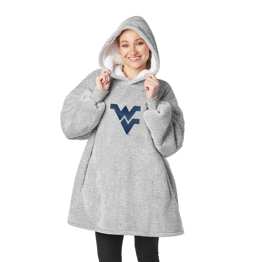 West Virginia Mountaineers Sherpa Fleece hoody back