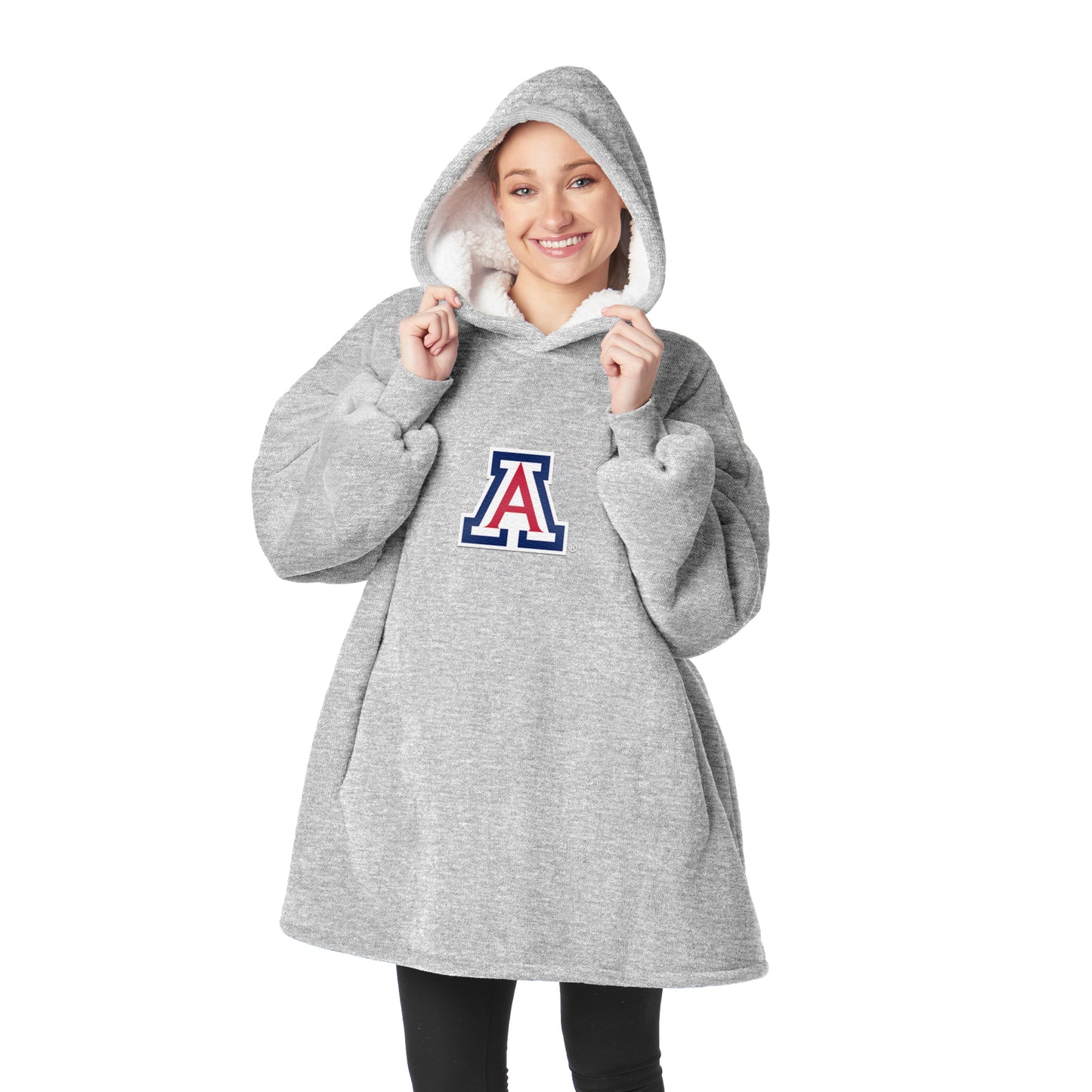 Arizona Wildcats Sherpa Fleece hoody back