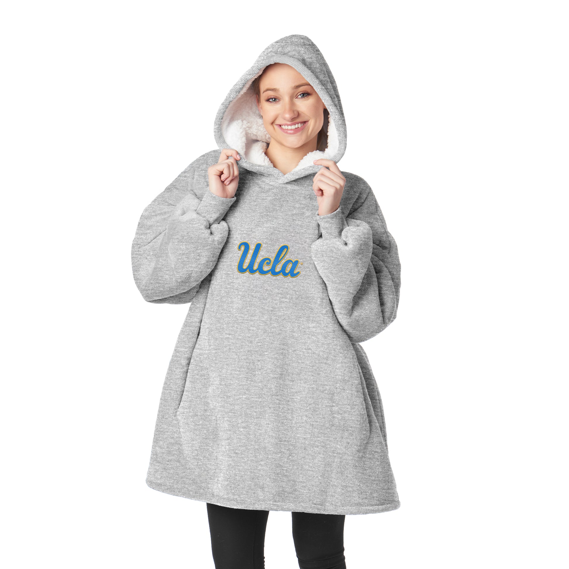 UCLA Bruins Sherpa Fleece hoody back