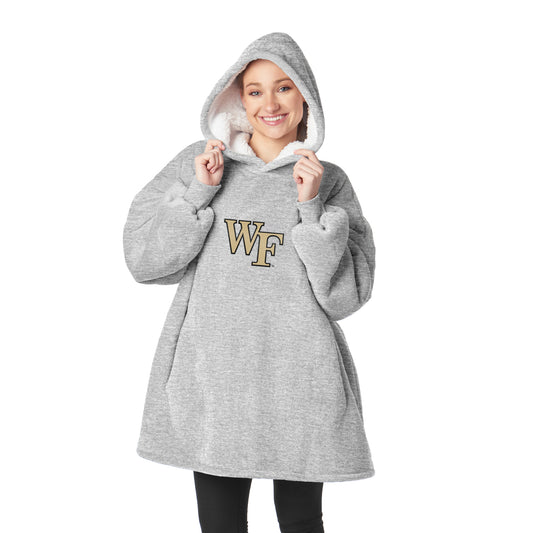 Wake Forest Demon Deacons Sherpa Fleece hoody back