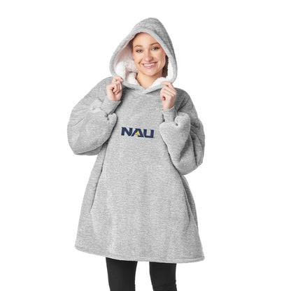 Northern Arizona Lumberjacks Sherpa Fleece hoody back