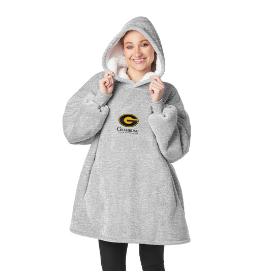 Grambling State Tigers Sherpa Fleece hoody back