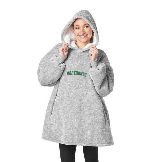 Dartmouth Big Green Sherpa Fleece hoody back