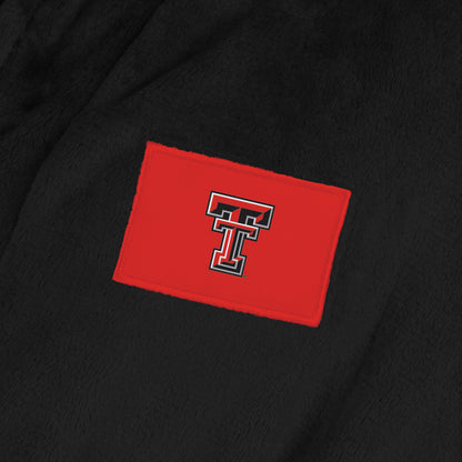 Texas Tech Red Raiders Womens SHERPA bathrobe back