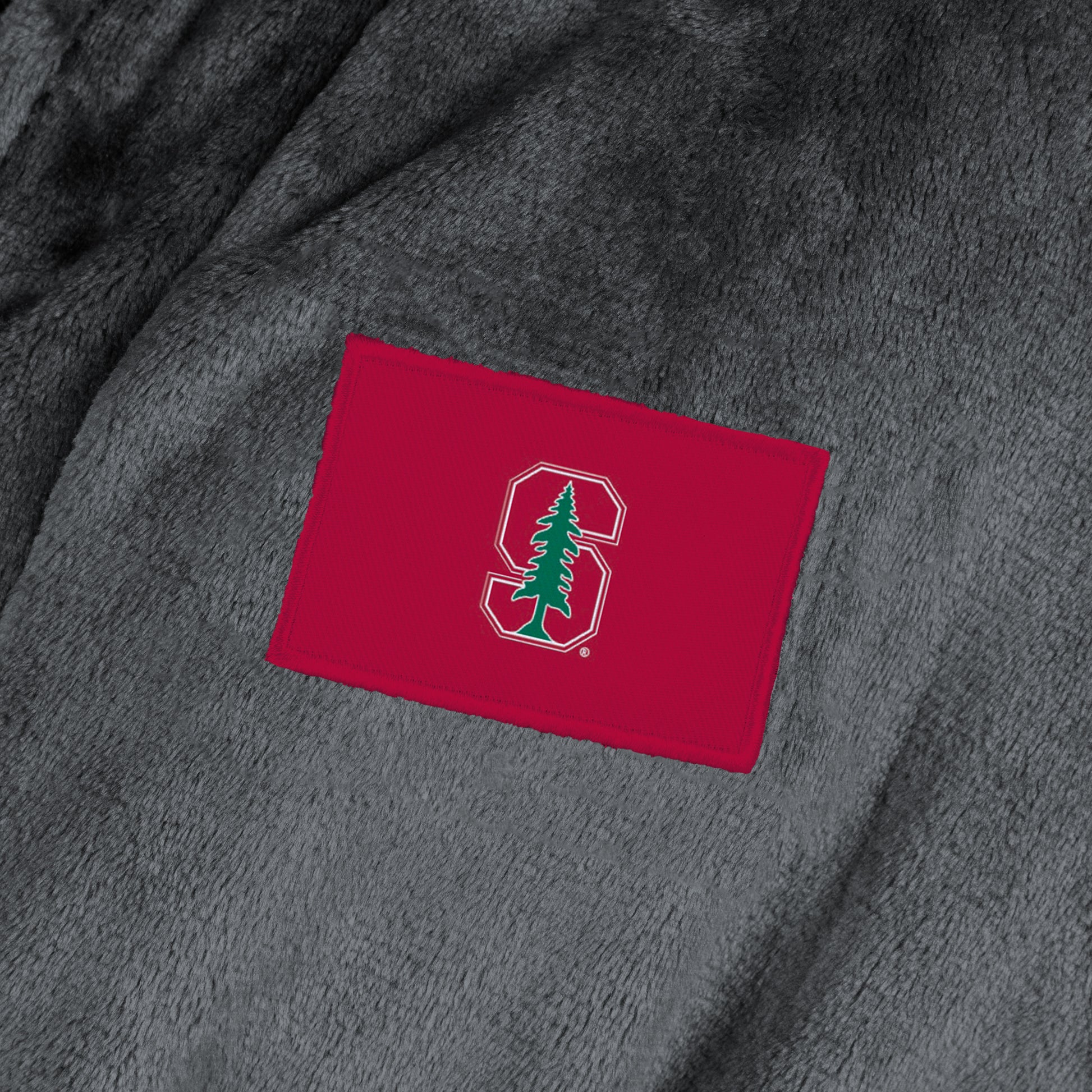 Stanford Cardinal Womens SHERPA bathrobe back