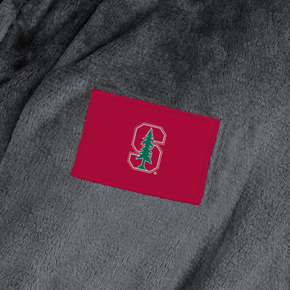 Stanford Cardinal Womens SHERPA bathrobe back