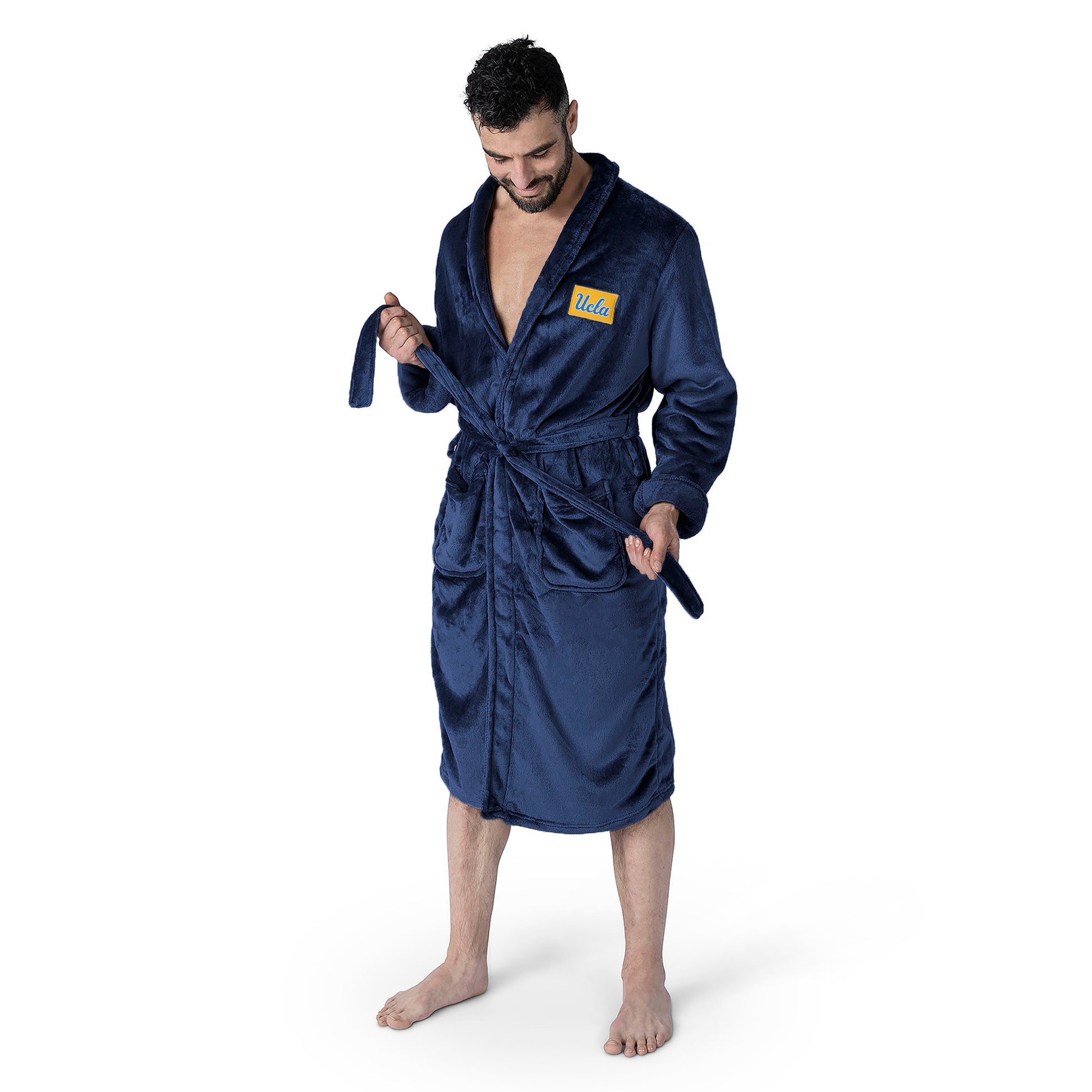 UCLA Bruins silk touch team color bathrobe