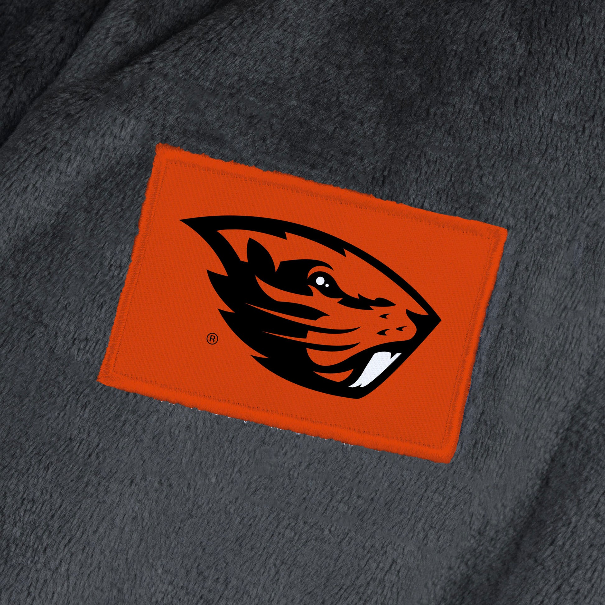 Oregon State Beavers team color bathrobe patch