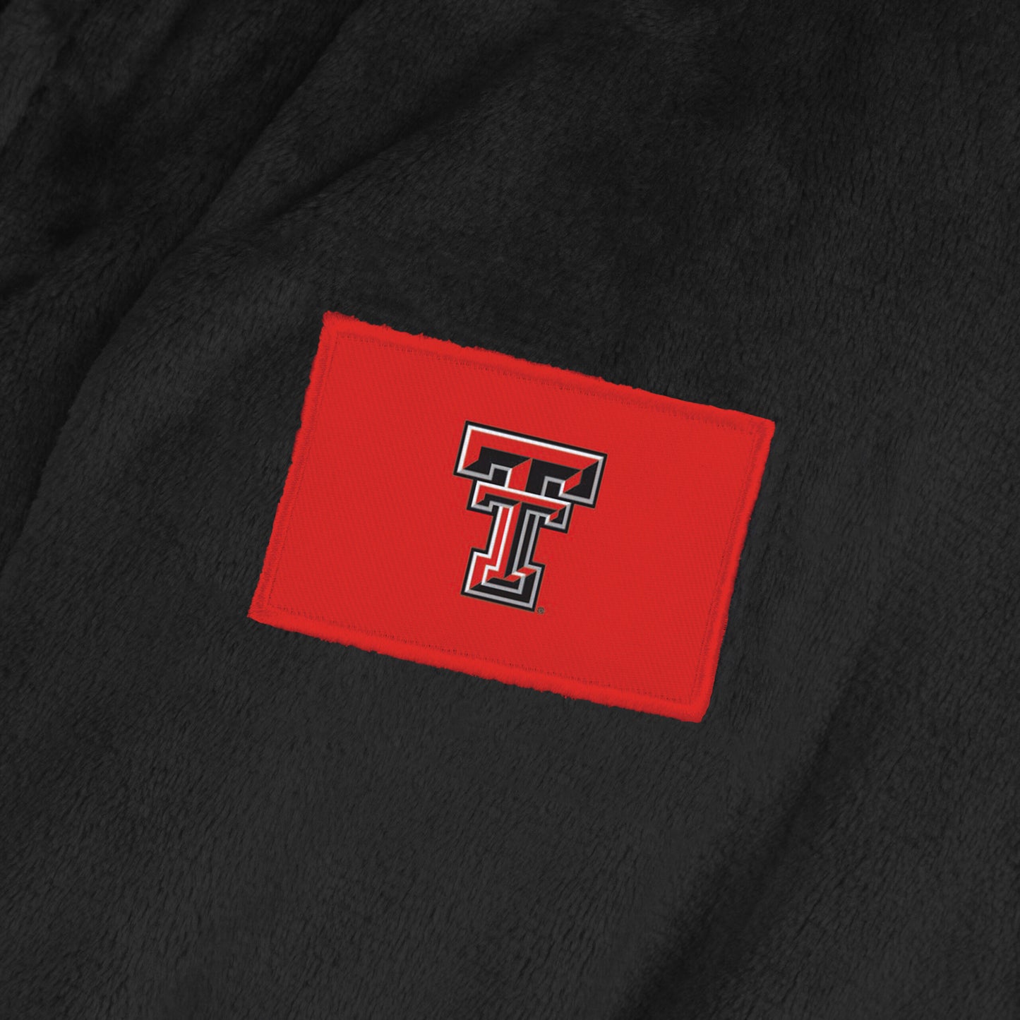 Texas Tech Red Raiders team color bathrobe patch
