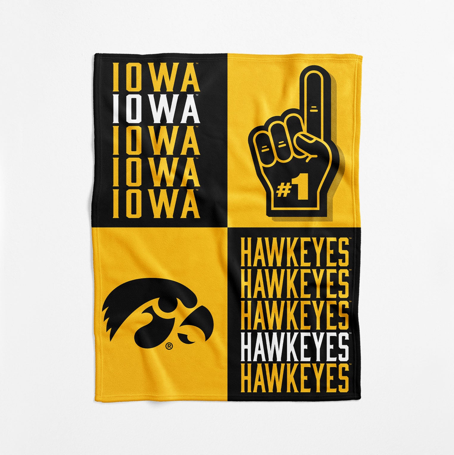 Iowa Hawkeyes Swaddle Blanket