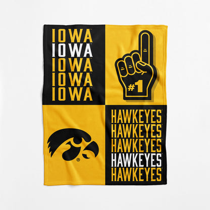 Iowa Hawkeyes Swaddle Blanket