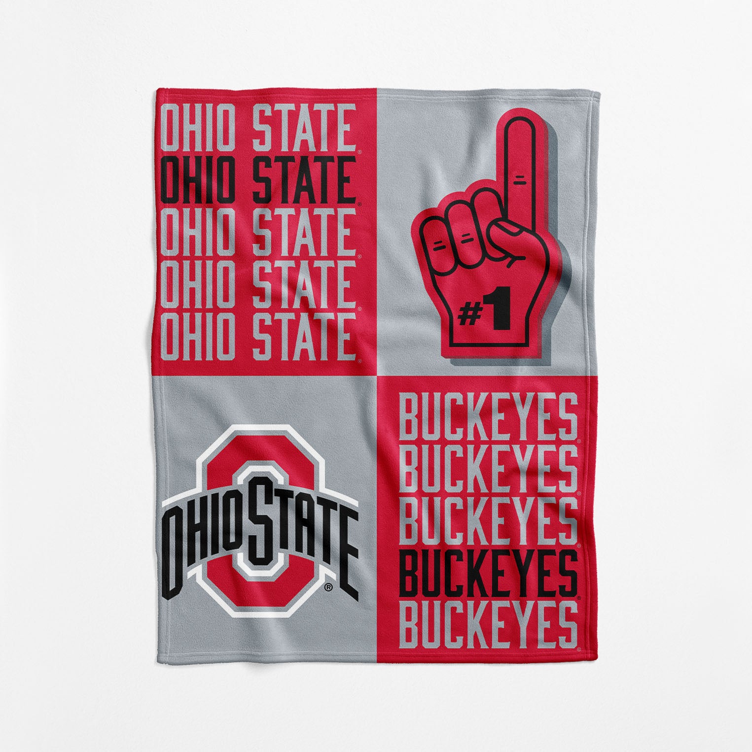 Ohio State Buckeyes Swaddle Blanket