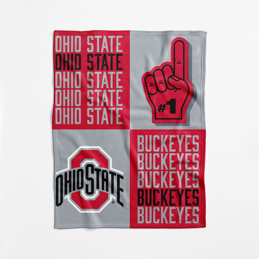 Ohio State Buckeyes Swaddle Blanket