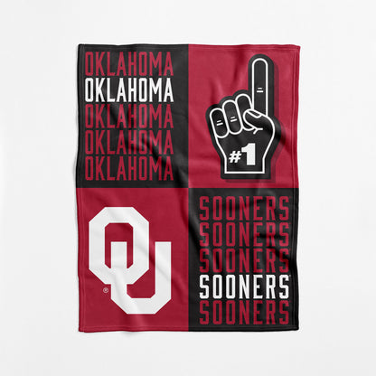 Oklahoma Sooners Swaddle Blanket