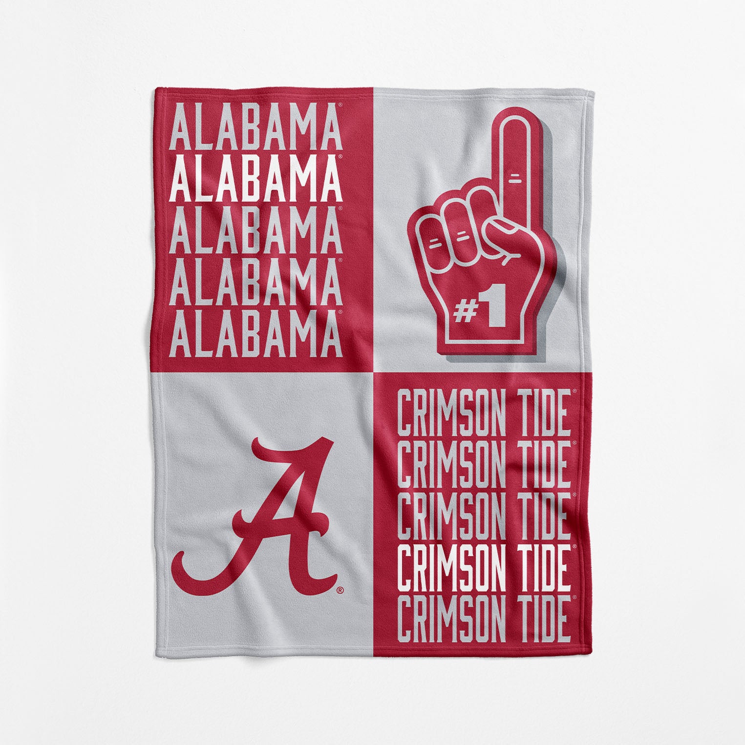 Alabama Crimson Tide Swaddle Blanket