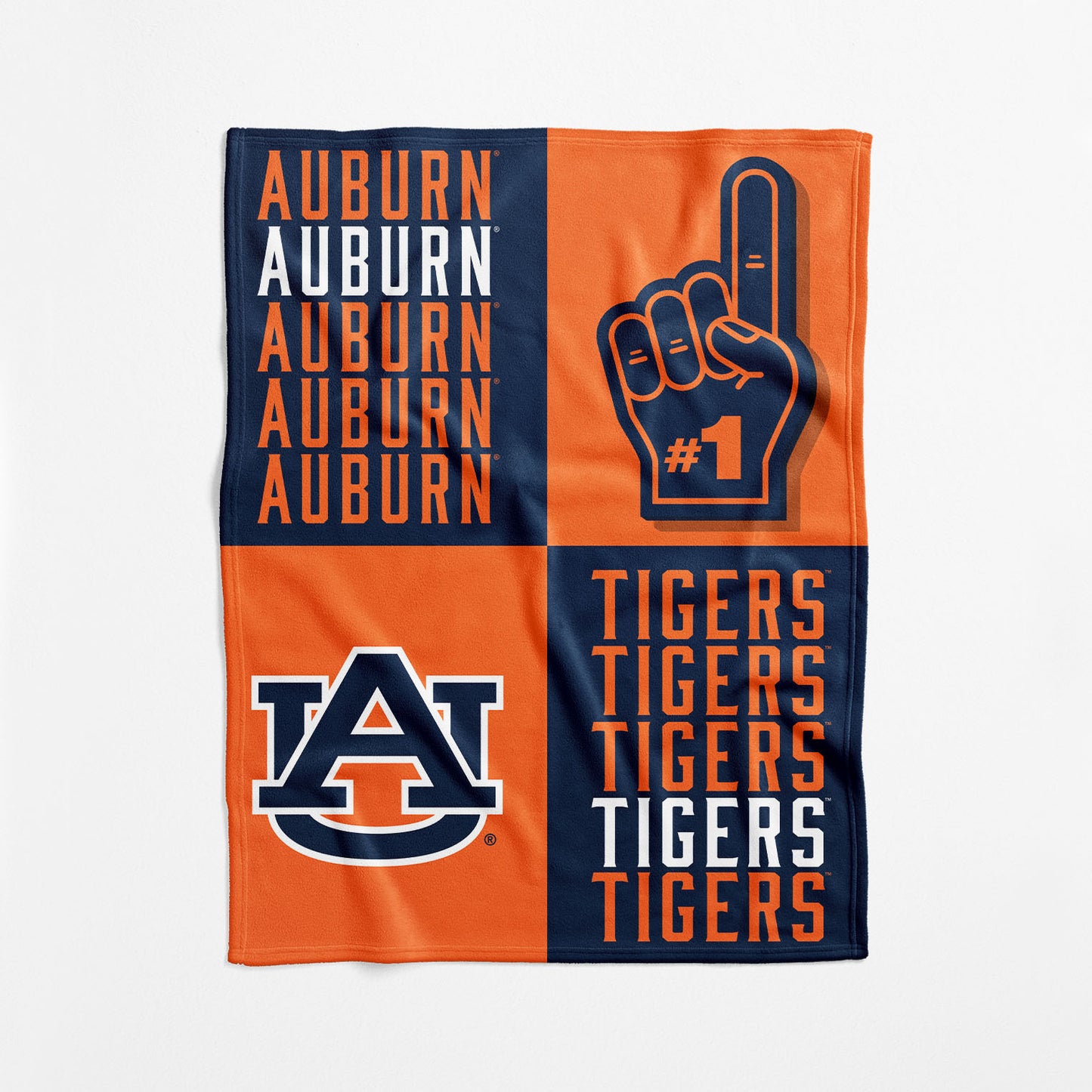 Auburn Tigers Swaddle Blanket