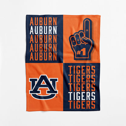 Auburn Tigers Swaddle Blanket