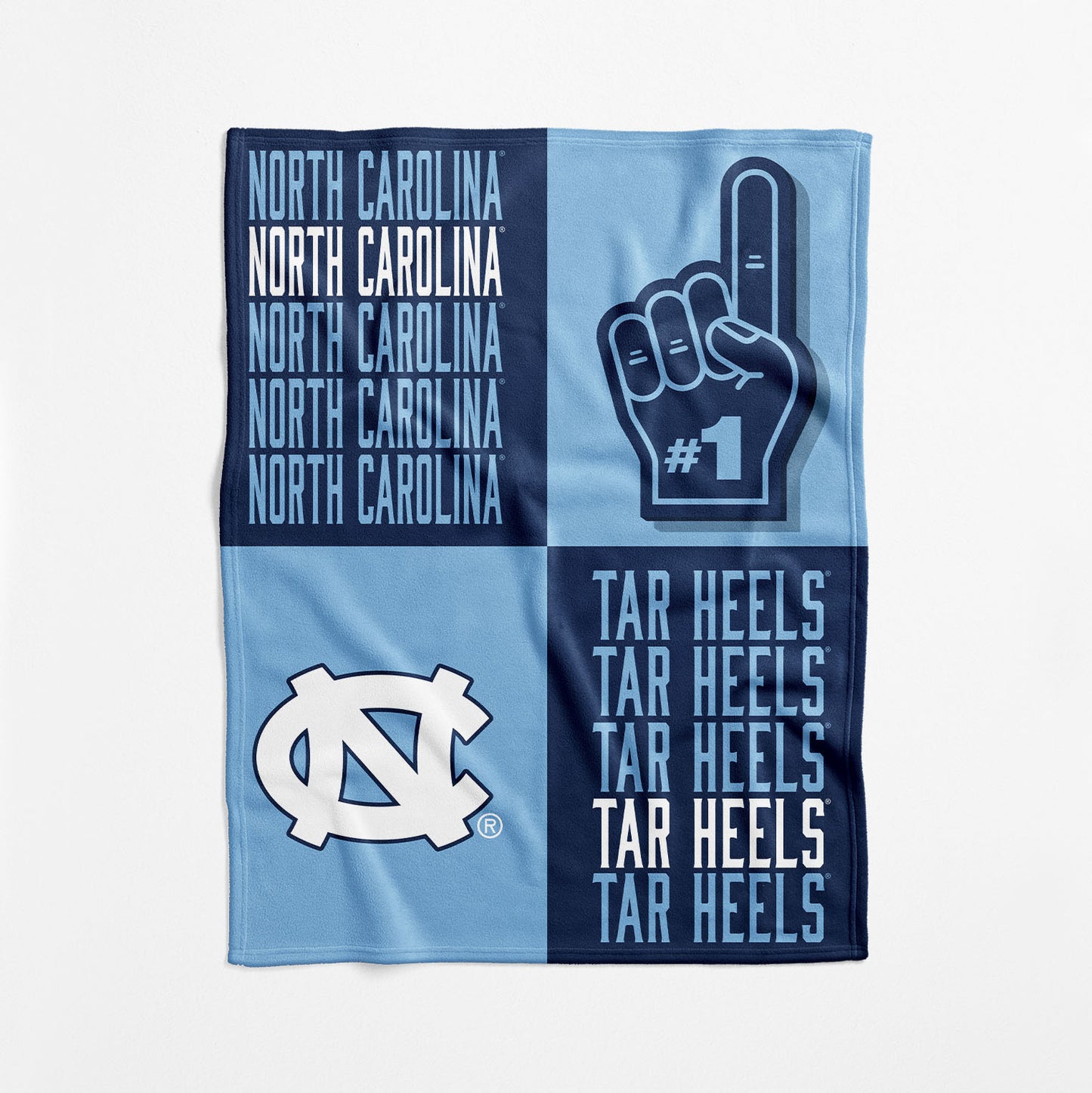 North Carolina Tar Heels Swaddle Blanket