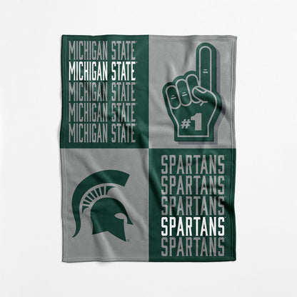 Michigan State Spartans Swaddle Blanket